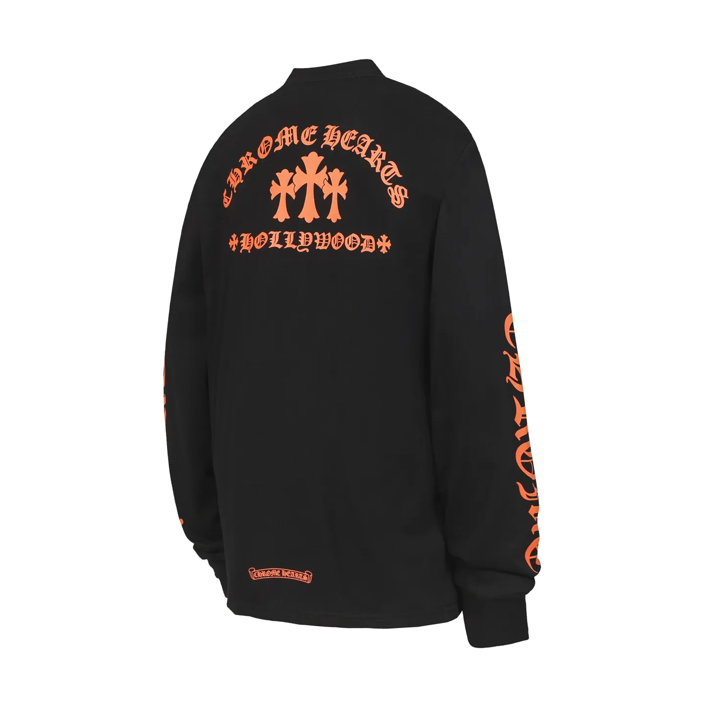 P160 Cross-border quantity model. Those who pursue quality, please do not place an order. -Chrome Hearts/Chrome Hearts Sanskrit Sanskrit Cross✝️Print popular long-sleeved T-shirt -High weight, high density and high quality. The wool is soft, delicate and skin-friendly. It feels soft and silky. It has excellent warmth and skin-friendly properties.